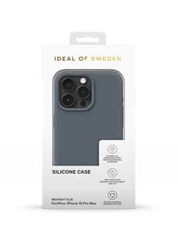 Silicone Case iPhone 15 Pro Max Midnight Blue