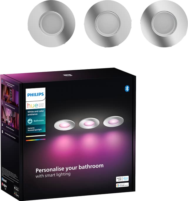 Philips Hue Xamento forsænkede spotlys 4,2 W, GU10