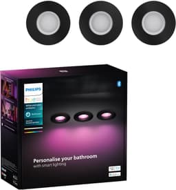 Philips Hue Xamento infälld spotlight 4.2 W, GU10 (3-pack)