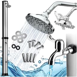 Aurinkosuihku Orinoco 38l - musta/hopea