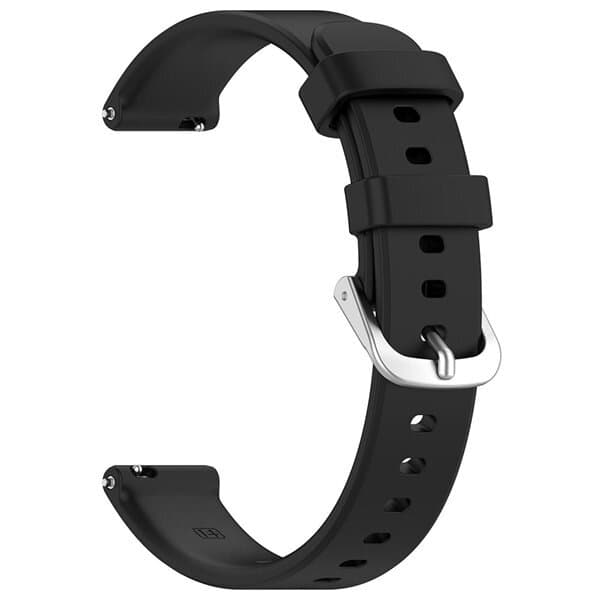 Silikonarmband till Garmin Lily 2 / Lily 2 Active - Svart