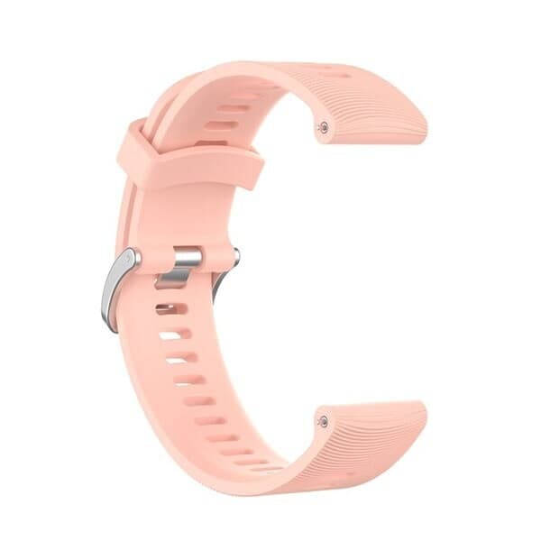 Cinturino Sportivo Bicolore Per Garmin Forerunner 245, Vivoactive 3, Vomove HR, 645 Music, Silicone Morbido, Bianco/nero