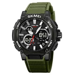 SKMEI Multi Digital Rannekello Night Vision Electronic - Armeija