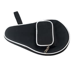 Bordtennisbatetui, bærbart bordtennisbatetaske Sort
