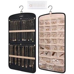 Oppbevaring av hengende smykker Sort