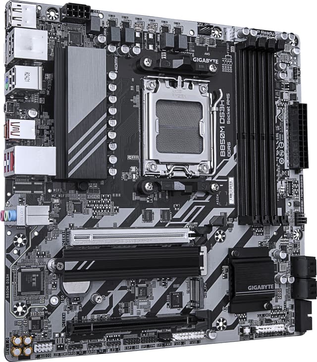 Gigabyte B850M DS3H microATX bundkort