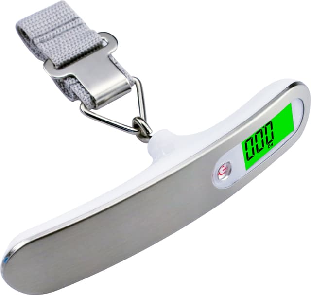 Digital bagagevægt med krogstropper 50kg/10g