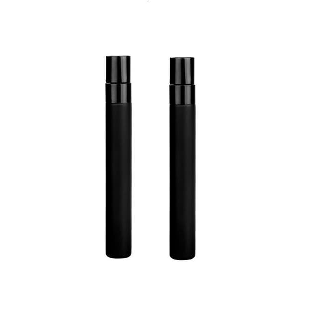Etterfyllbar parfymesprayflaske 10 ml 2-pak Sort