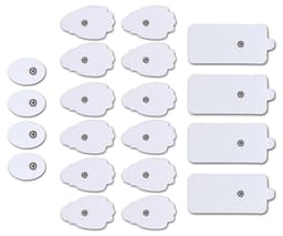 Elektroterapiputer for smertelindring Hvit