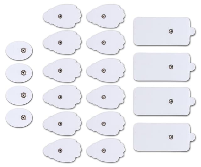 Elektroterapiputer for smertelindring Hvit