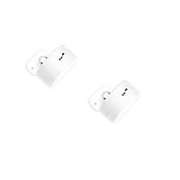 2-pack LED-vägglampa med olika ljusfärger och fjärrkontroll Vit