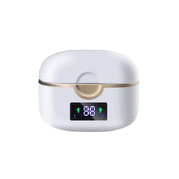 Øreplugger, trådløse Bluetooth 5.0 Double Dynamic Hvit