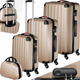 Koffert sett Pucci 4 deler - Champagne
