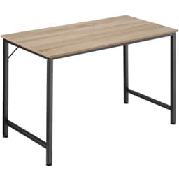 tectake Skrivbord Jenkins - Industriellt lätt trä, ek Sonoma, 120 cm