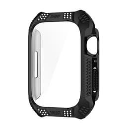 Fulldekkende beskyttelsesveske for Apple Watch 7/8/9 generasjoner Sort 41 mm