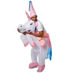 Enhjørningekostume - hvid