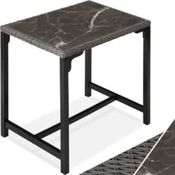 tectake Rotting barbord Kutina 96x65x100cm - grå
