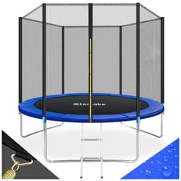 Trampoline med beskyttelsesnett - 305 cm