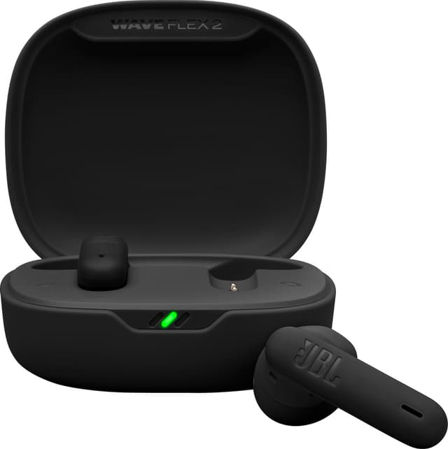 Wave Flex 2 True Wireless in ear-hörlurar (svarta)