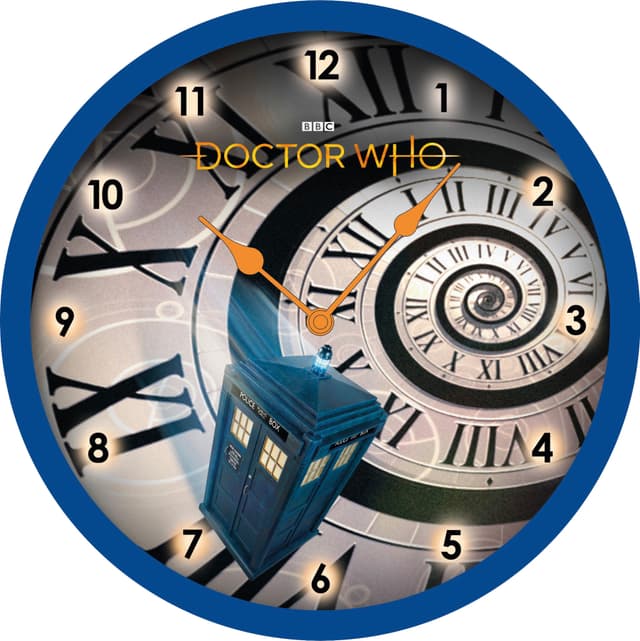 Pyramid International Doctor Who väggklocka (Time Spiral)