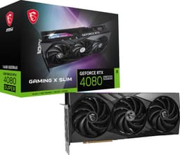 MSI GeForce RTX 4080 SUPER 16G GAMING X SLIM grafikkort