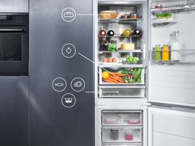 Med MultiChill 0°C skuffen kan du designe din egen opbevaring