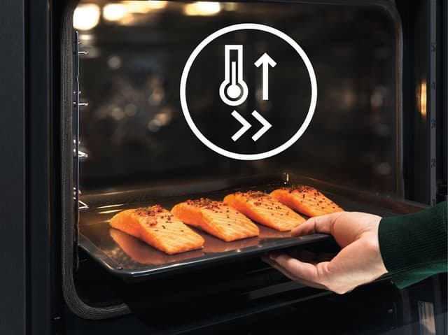 Spara tid med vår funktion för snabbuppvärmning