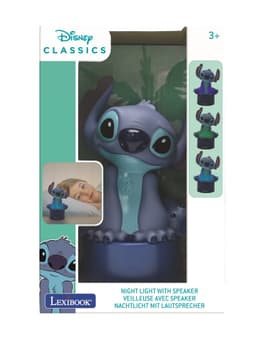 Disneys Stitch 2-i-1 nattlampa och högtalare
