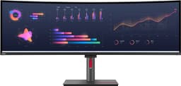 Lenovo ThinkVision P49w-30 49" LCD skærm 63DBRAT1EU (raven black)