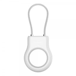 Belkin AirTag Holder Secure Holder with Wire Cable Hvit