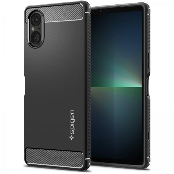 Spigen Sony Xperia 5 V Cover Rugged Armor Matte Black