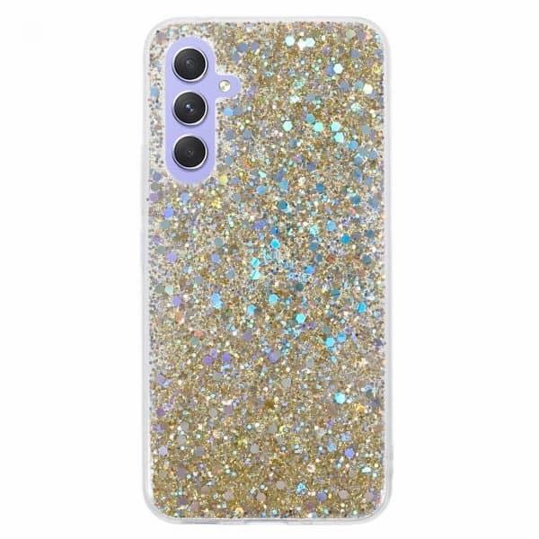 Nordic Covers Samsung Galaxy A54 5G Deksel Sparkle Series Citrine Gold