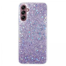 Nordic Covers Samsung Galaxy A14 Deksel Sparkle Series Lilac Purple
