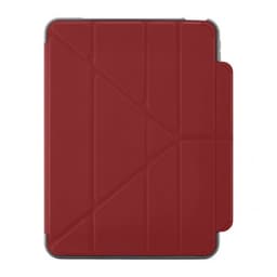Pipetto iPad 10.9 Etui Origami No2 Pencil Shield Mørkerød