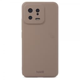 holdit Xiaomi 13 Deksel Slim Case Mocha Brown