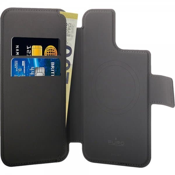 Puro iPhone 12/13/14/15 Pro Max/iPhone 14/15 Plus Fodral MagSafe Folio
