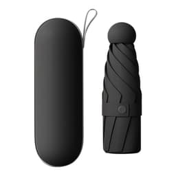 Stabilt Paraply Anti-UV fällbart Kompakt med kapselfodral