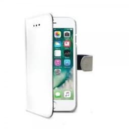 Celly iPhone 7 Plus/iPhone 8 Plus Kotelo Wally Wallet Case Valkoinen