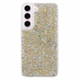 Nordic Covers Samsung Galaxy S23 Deksel Sparkle Series Citrine Gold