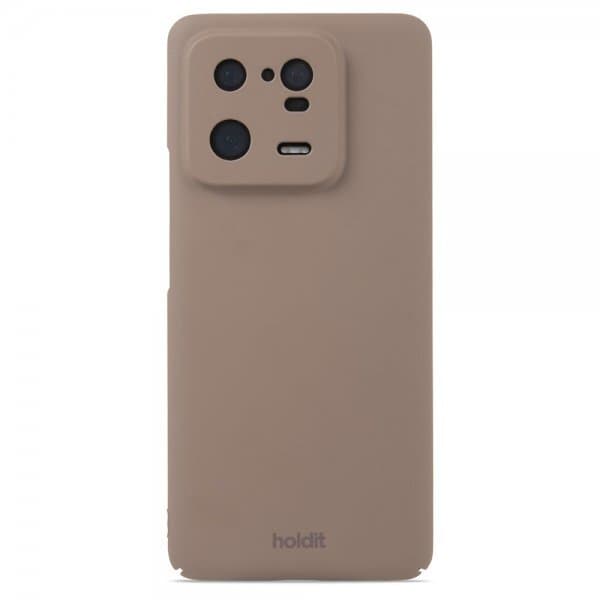holdit Xiaomi 13 Pro Deksel Slim Case Mocha Brown