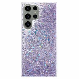 Nordic Covers Samsung Galaxy S23 Ultra Cover Sparkle Series Lilac Purple