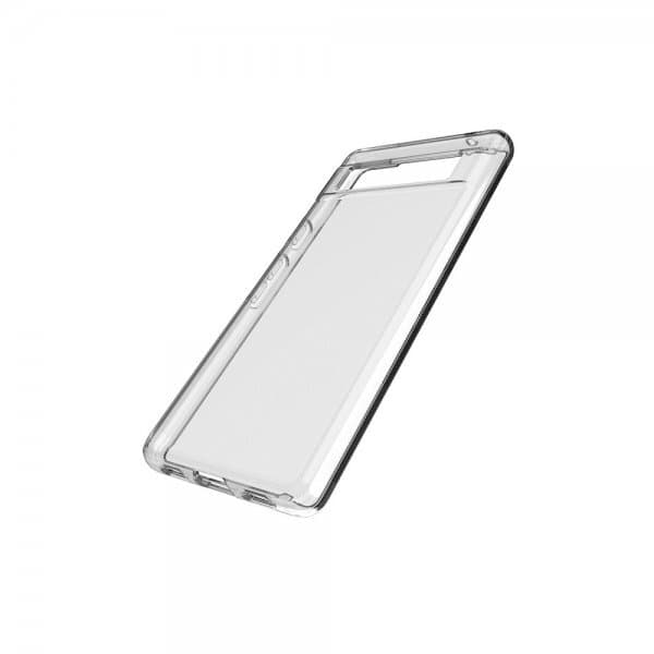 tech21 Evo - Custodia trasparente per Google Pixel 8, con protezione dagli urti, slim fit, trasparente