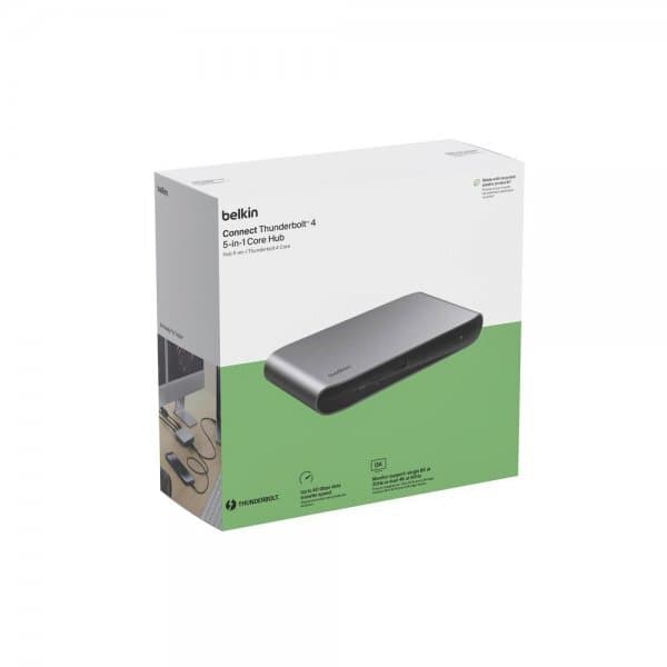belkin Connect Thunderbolt 4 5-in-1 コアハブ Hands-on Review: Belkin Connect Thunderbolt 4 5-in-1 Core Hub