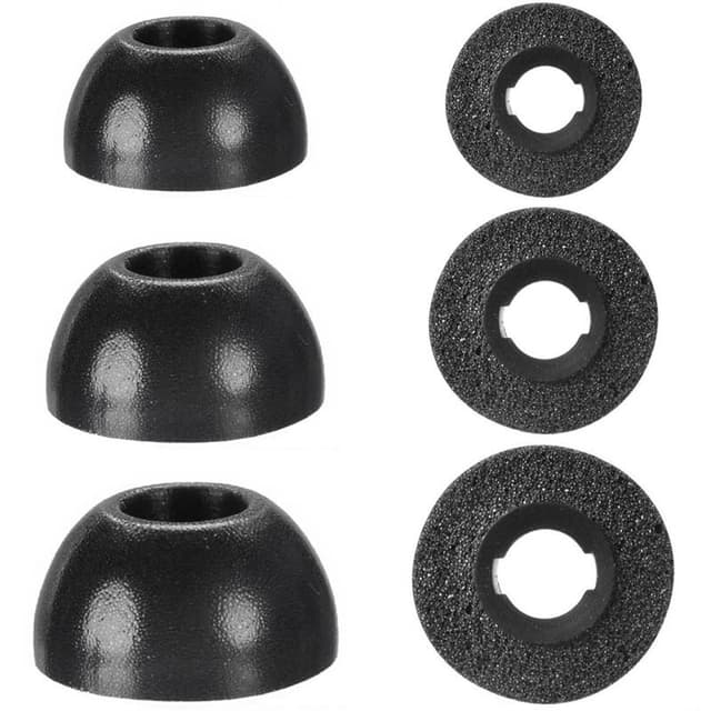 Ørepuder Foam 6-pak Bang & Olufsen Beoplay EQ - Sort