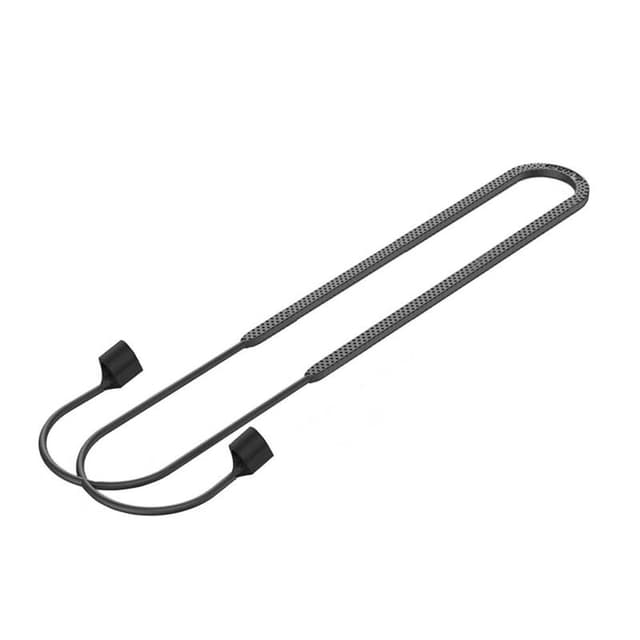 Silikonstreng Neckband Airpods - Svart