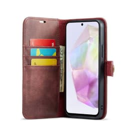 Mobil lommebok DG-Ming 2i1 Samsung Galaxy A55 - Rød