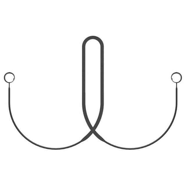 Silikonsnöre Neckband JBL Live 300TWS - Svart