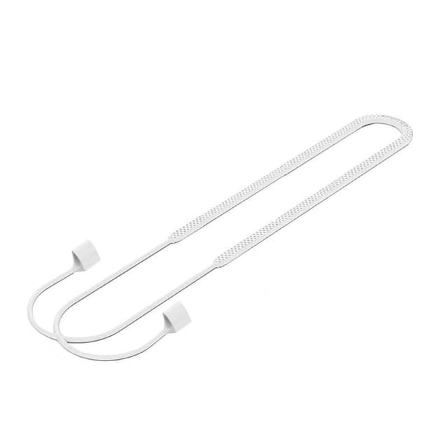 Silikonstreng Neckband Airpods - Hvit