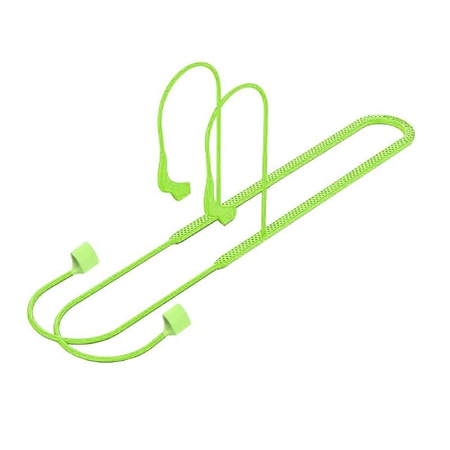 Silikonsnöre med glasögon fäste Airpods - Lime
