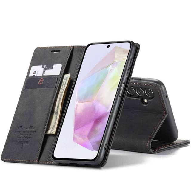 CaseMe FlipCase 013 Samsung Galaxy A55 - Svart